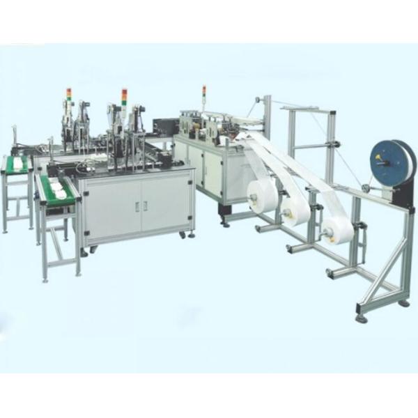 High Speed Medical Mask Making Machine , Disposable Mask Making Machine