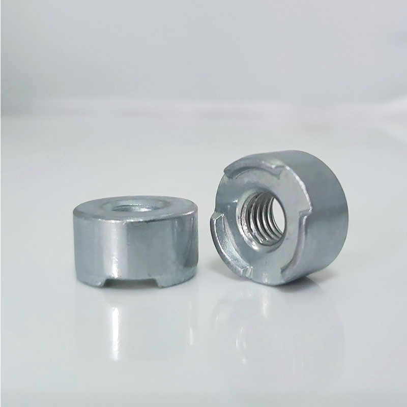 OEM Customized Standard Size M10 M12 Round Head Weld Nut Weld Round Nuts Factory OEM Welding Nuts