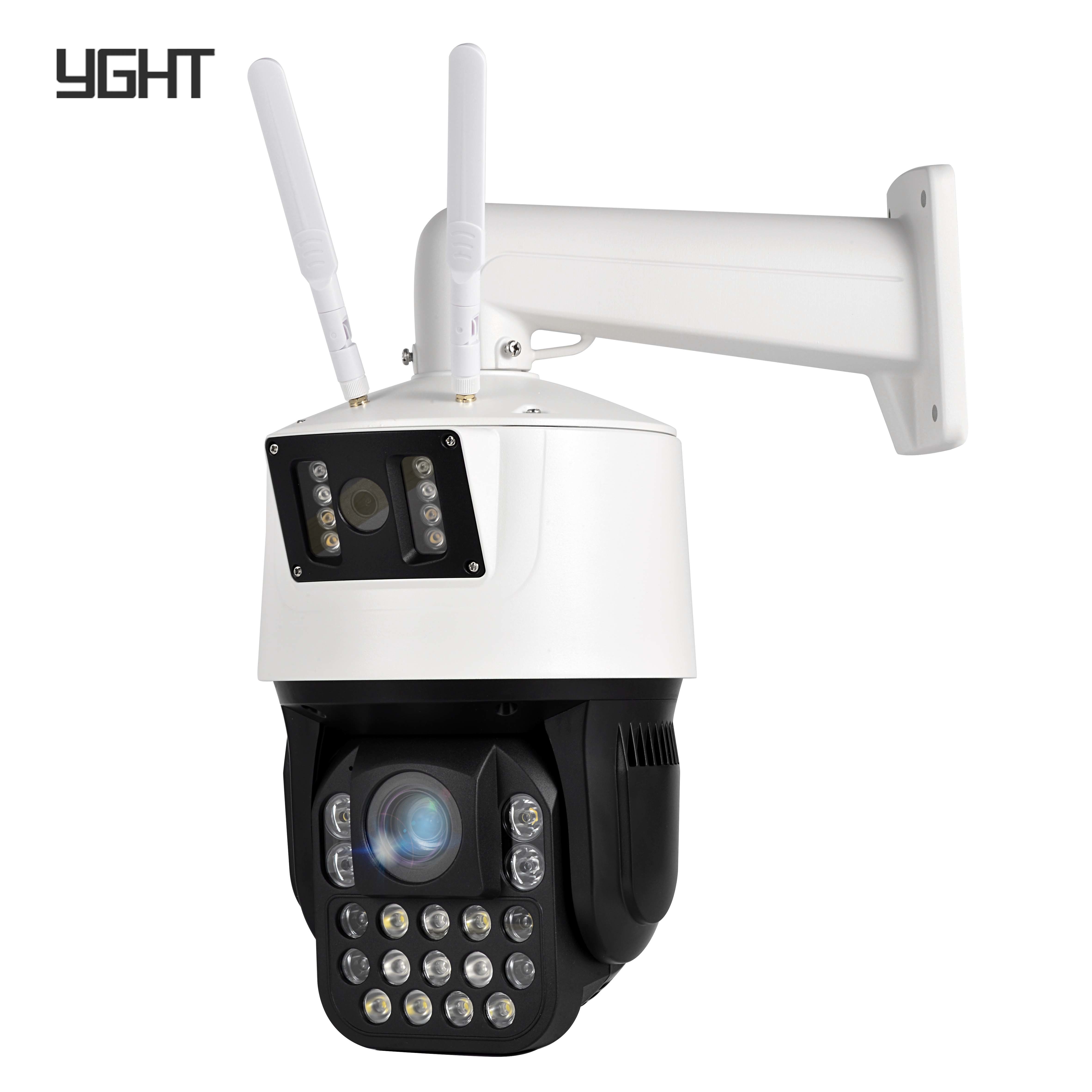 20X Zoom Wifi Ip PTZ Night Vision Camera 4MP CMOS Sensor