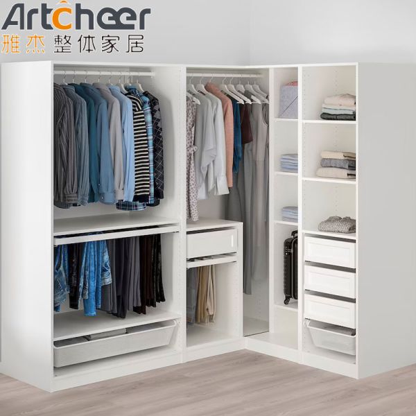 Modern Stylish Customized Size Wardrobe Closet with Eco-Friendly Material