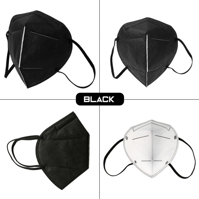 Multiple Layer N95 Face Mask Various Color Available For Outdoor Protective