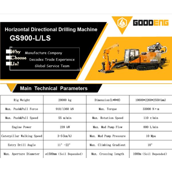 GS900-LS Hdd Machine,90ton hdd machine, 90t hdd machine, 90ton hdd rg, 90t hdd rig