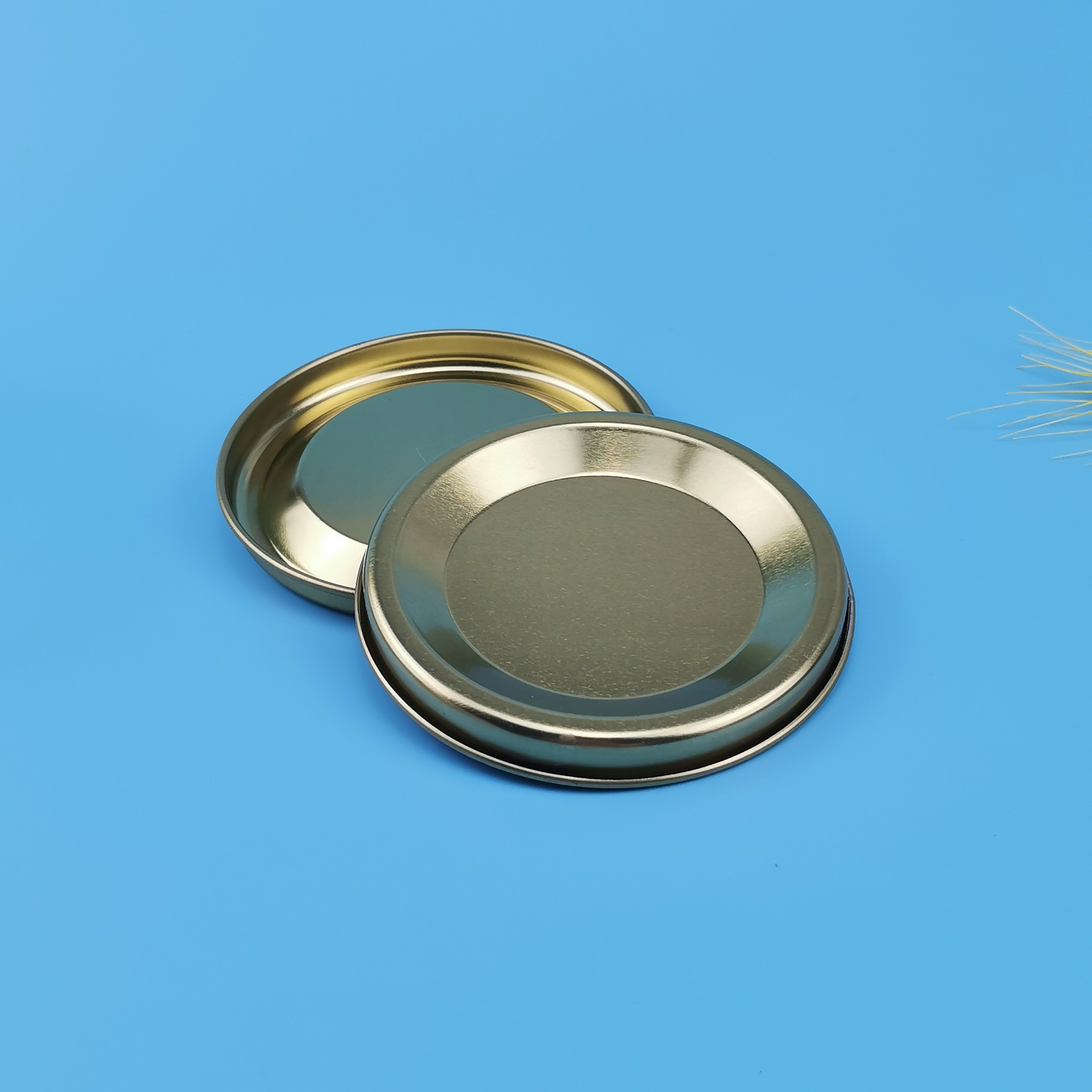 Convex Flat Embossed Paper Tube Stretch Tinplate Lid