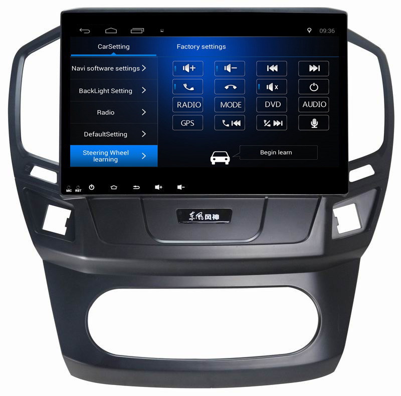 Ouchuangbo car gps navi stereo audio for Dongfeng Fengshen A30 2014 support SWC wifi 4 Core CPU BT 4*45 Watts