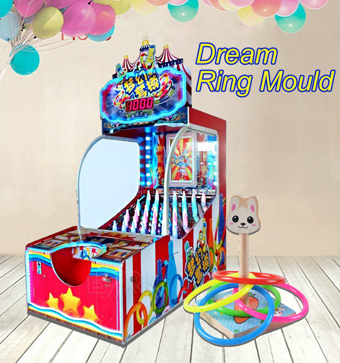 Commercial Redemption Game Machine Tickets Arcade Automatically Out Rings