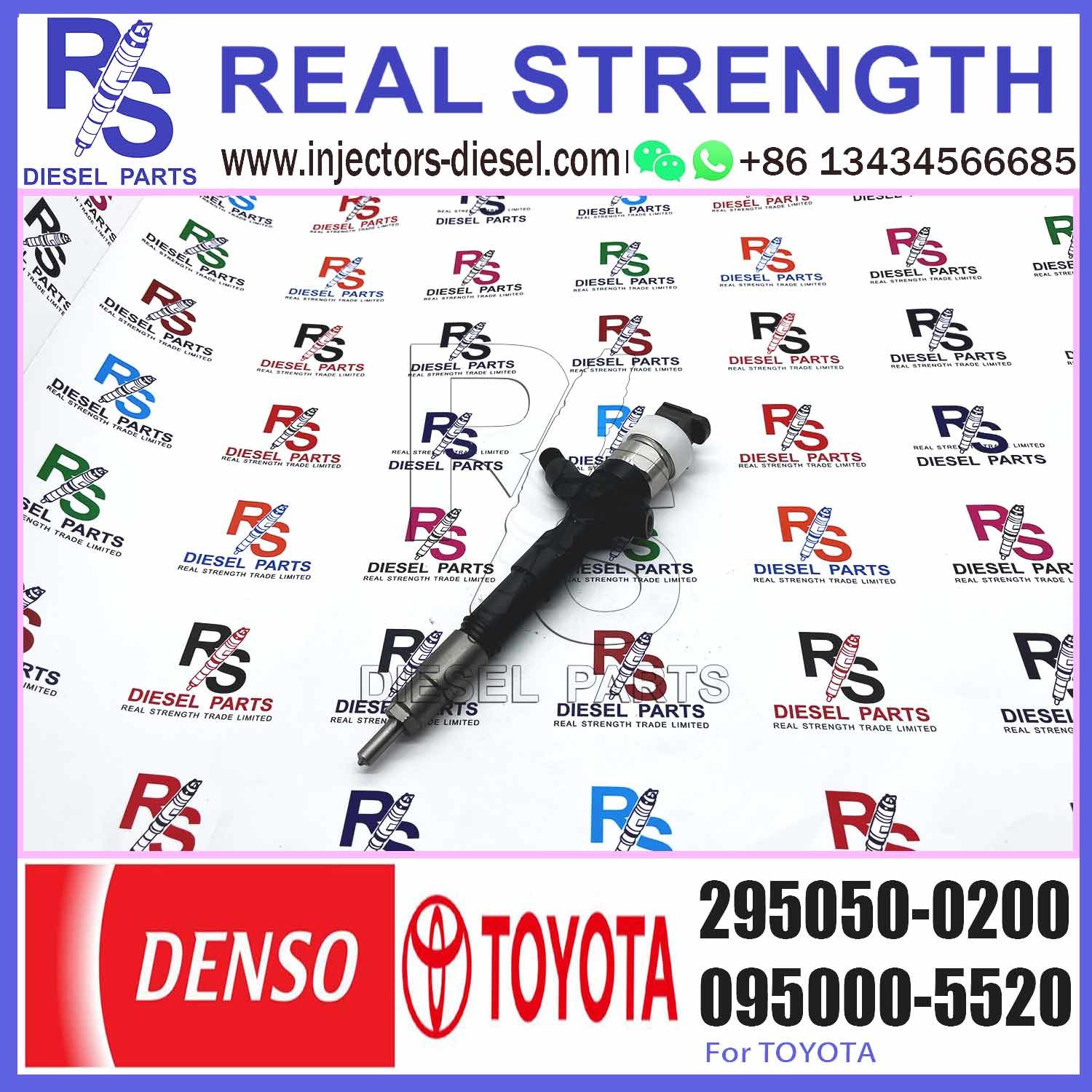 Common Rail Injector 23670-30400 Fuel Injector 295050-0460 295050-0200