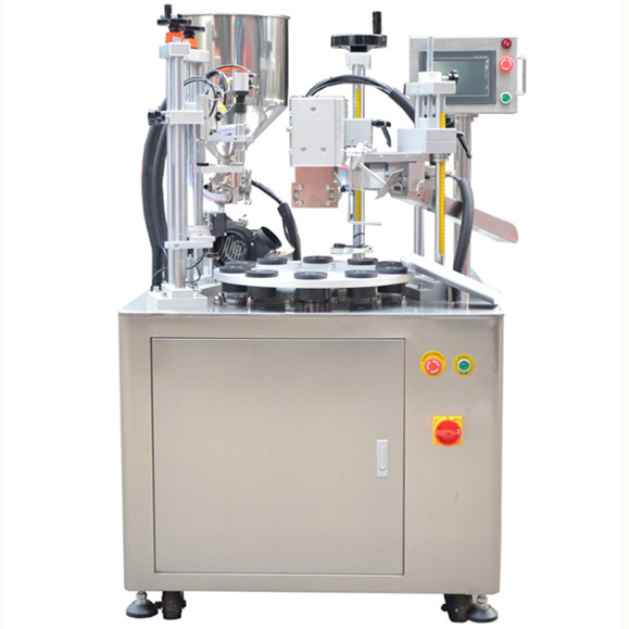 Plastic Soft Tube Gel Filling Sealing Machine with Ultrasonic Sealer System