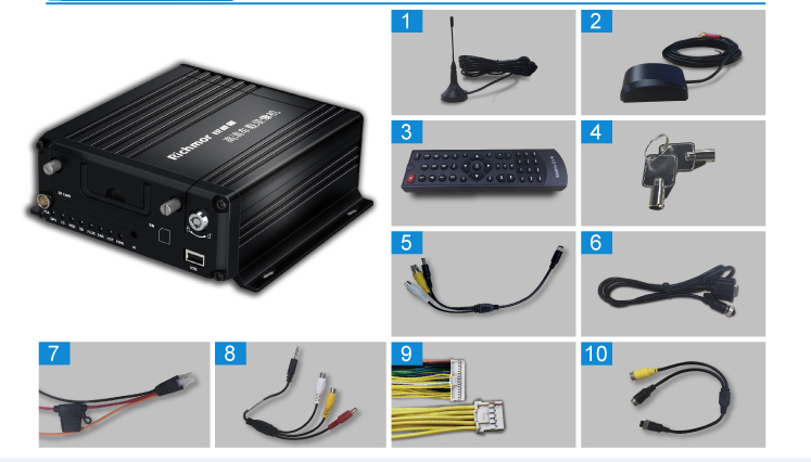 Network 4G Wifi H.265 8CH MDVR 1080P AHD HDD Mobile DVR Camera System For Van Taxi Bus Truck Car