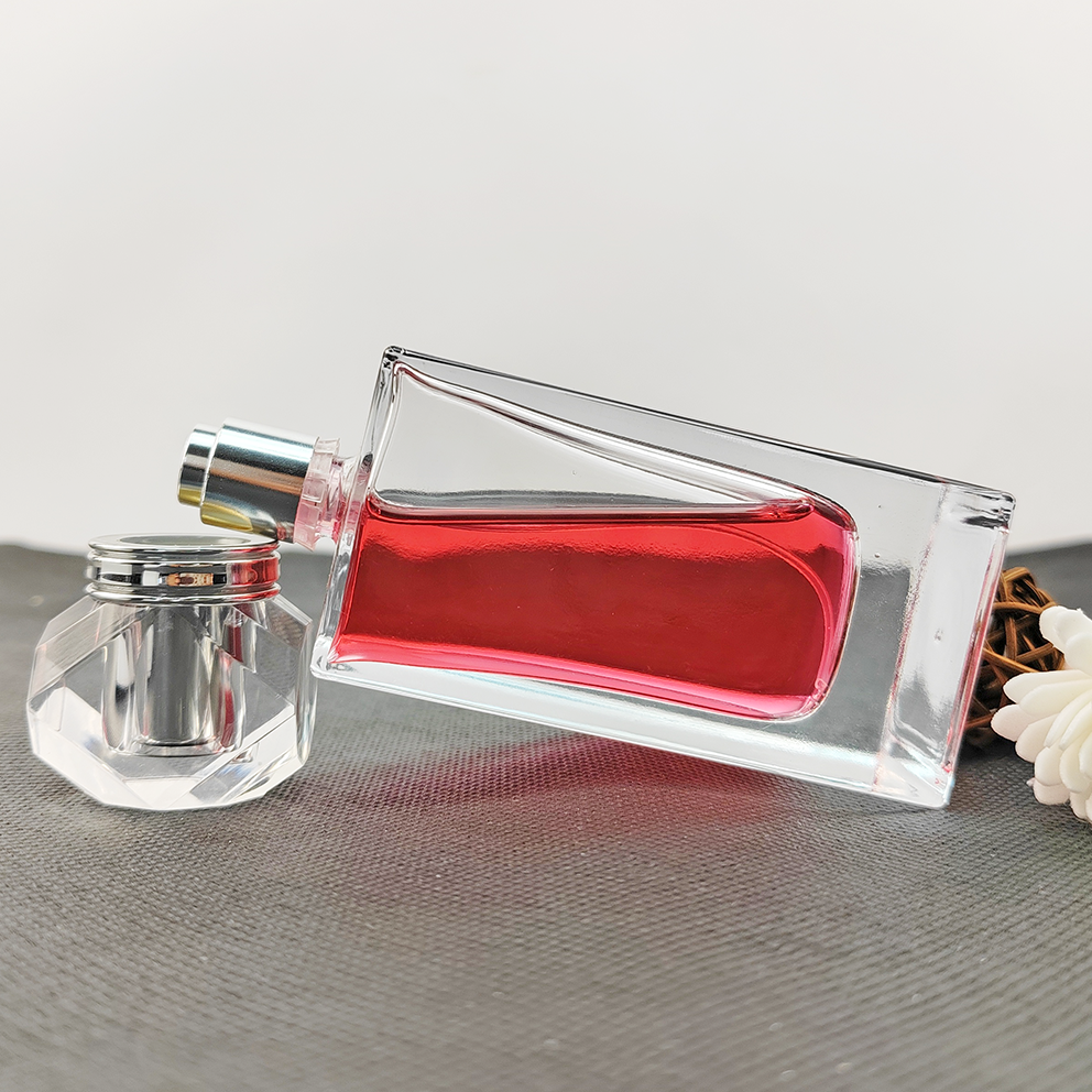 Glass Body Luxury Custom Packaging for 30ml 50ml 100ml Refillable Empty Perfume Bottle