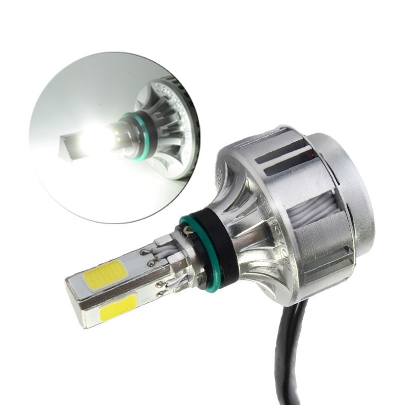 Motorcycle / Electric Bicycle Led Headlight Bulbs Scope 32W 3000LM With Transformer