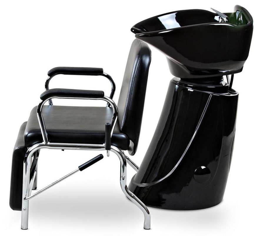 Free Standing Shampoo Bowl Chair With Faucet And Drain , 33" Height WT-8263