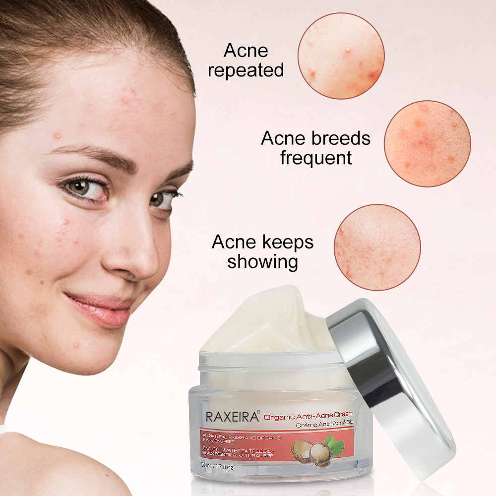 MSDS 50ml Skin Care Face Cream Macadamia Seed Jojoba Oil Skin Care Cleansing Exfoliate