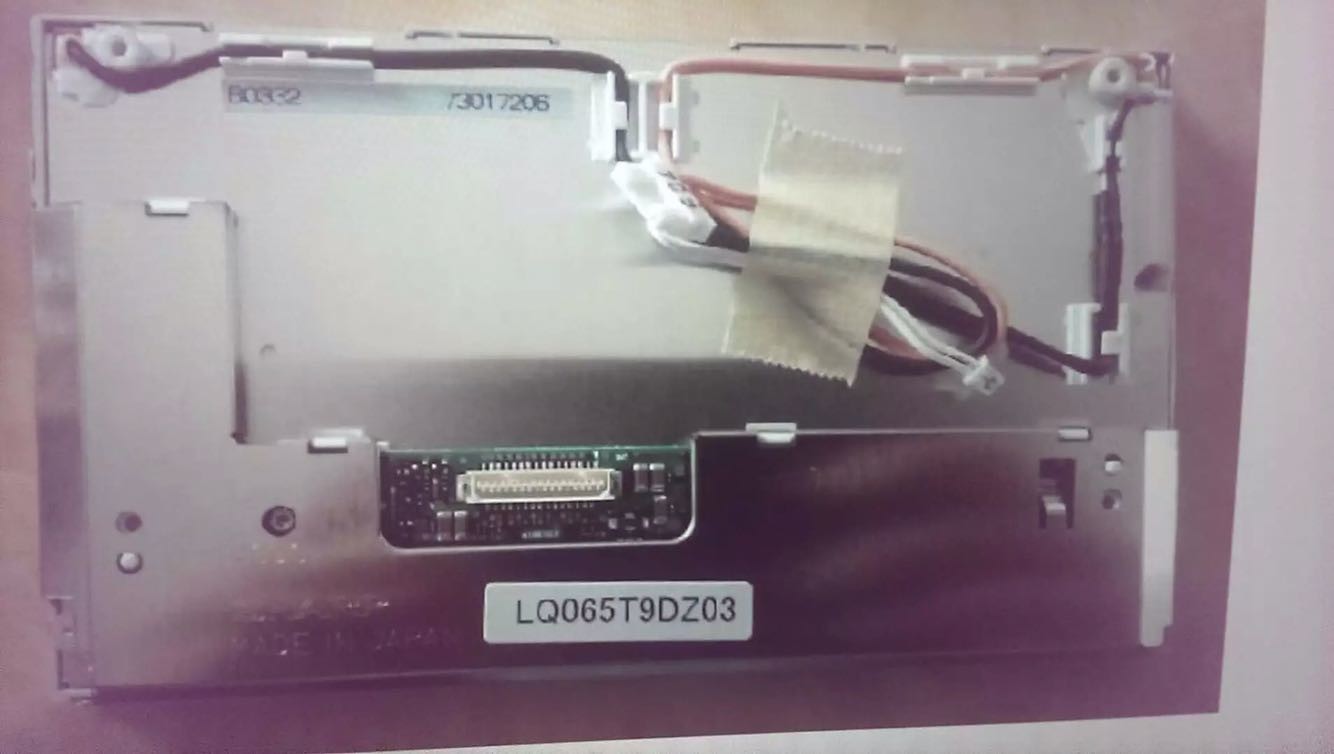 6.5" LCM 400×240RGB 250cd/m² LQ065T9DZ03 Sharp TFT LCD Display