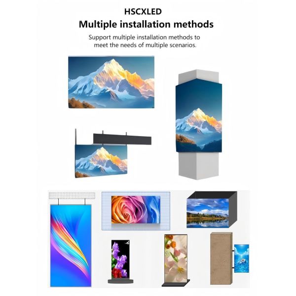 P1.95 Indoor fixed LED screen Ultra-thin LED display screen