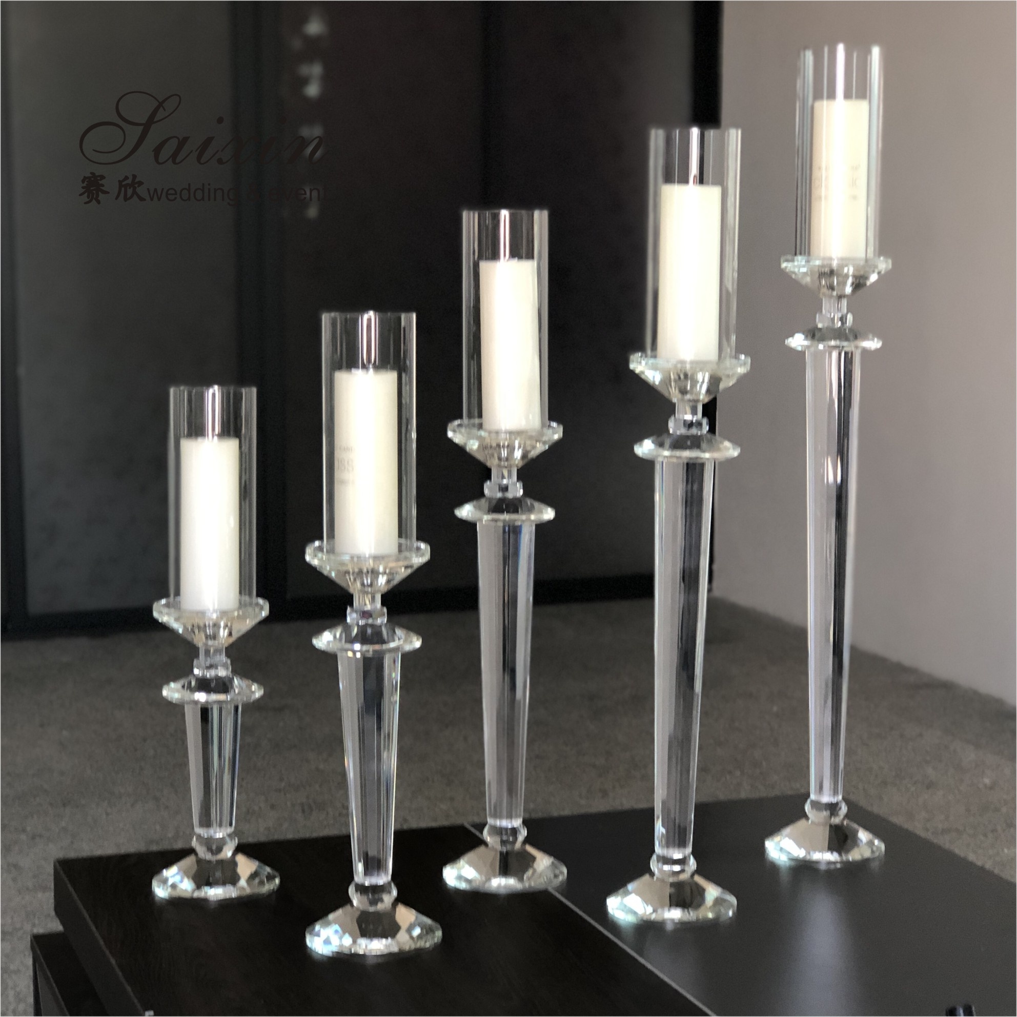 Wedding Table Decoration Candlestick Gold Metal Wedding Candle Holder