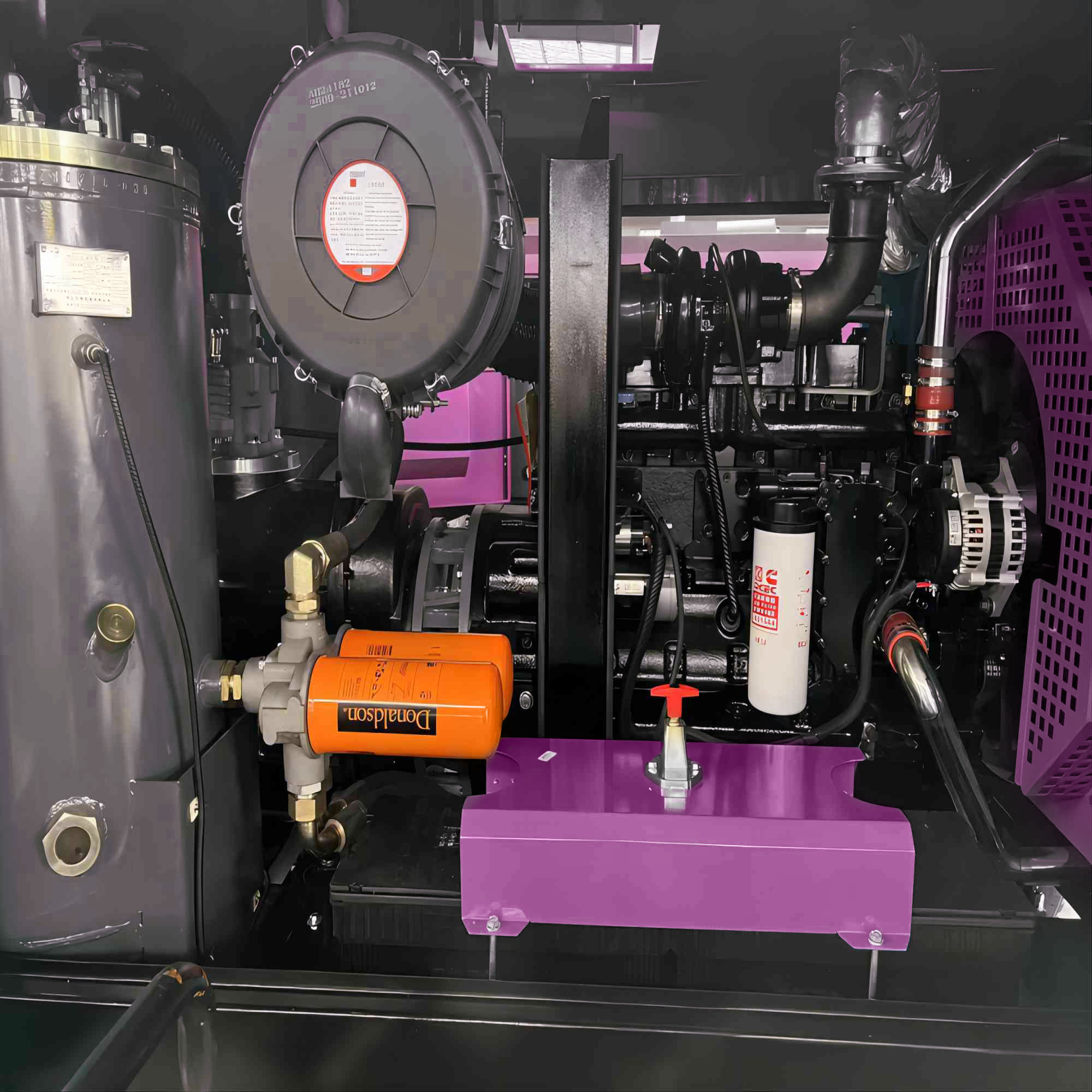 Water Well Diesel Screw Air Compressor Machine 194KW