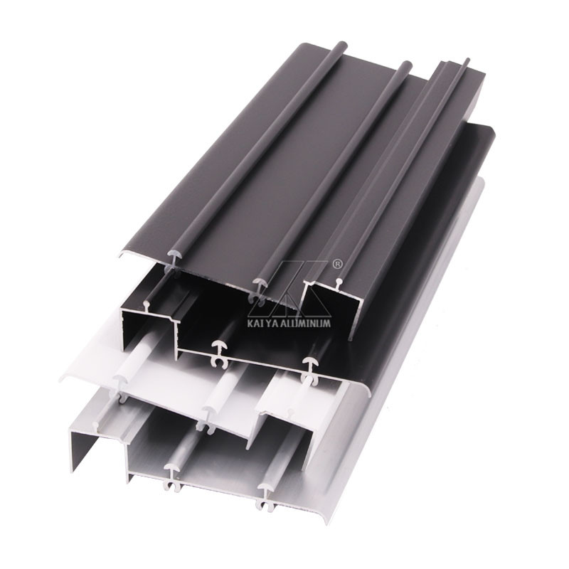 Structural Aluminum Window Extrusion Profiles Powder Coating