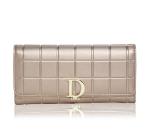 Ms. European and American cowhide leather wallet long wallet