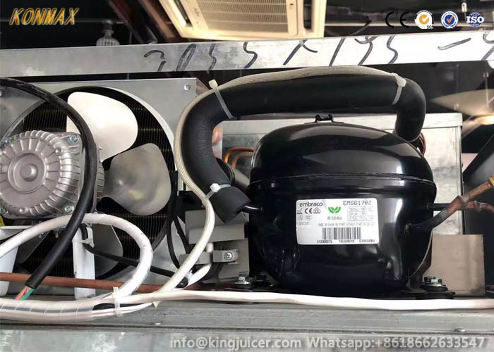 20L Auto Frozen Product Vending Machine Direct Cooling With Credit Payment