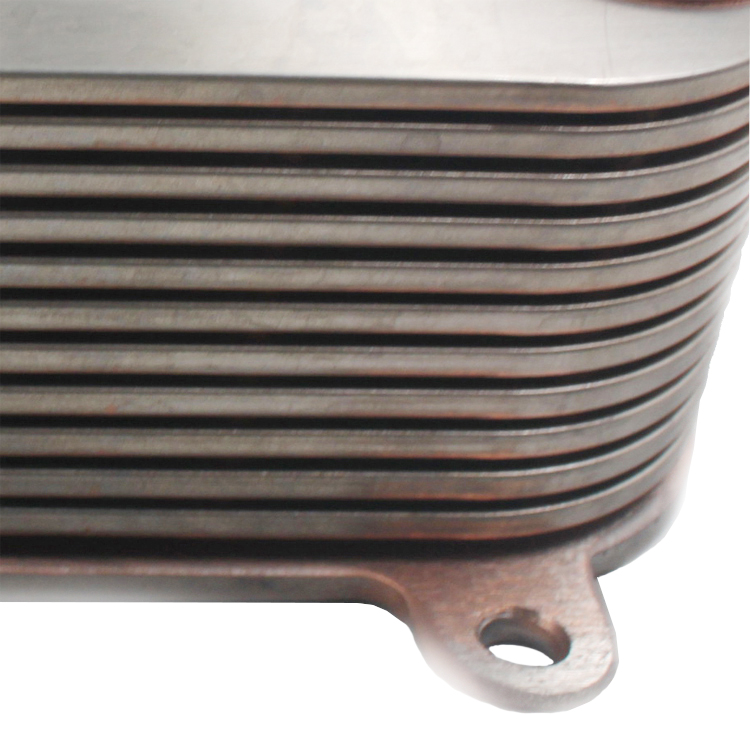 OE NO. 61500010334 Oil Cooler for Sinotruk WD615 Howo Shacman FAW Dongfeng Foton Truck Engine Spare Parts and Guaranteed