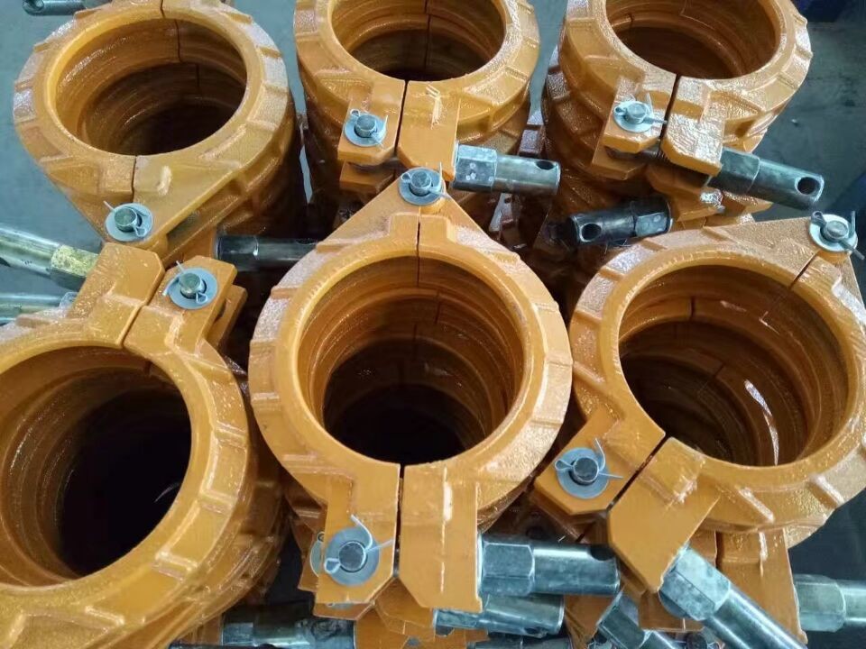 【Concrete Pump truck Pipe Clamp】Factory Direct Sales - High Pressure and Wear Resistant Accessories