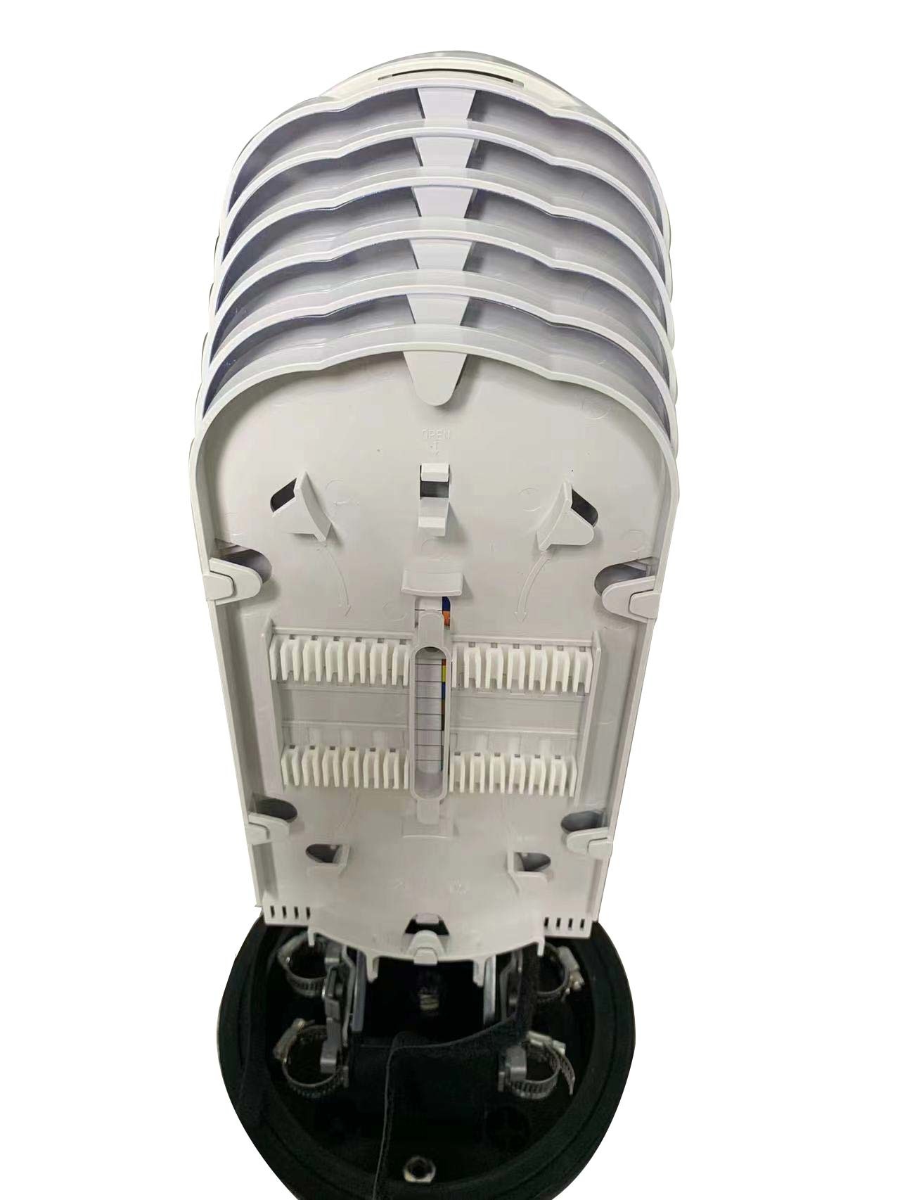 Outdoor FTTH FTTX IP68 Dome Fiber Optic Splice Closure 288 Joint Box PP+GF Underground