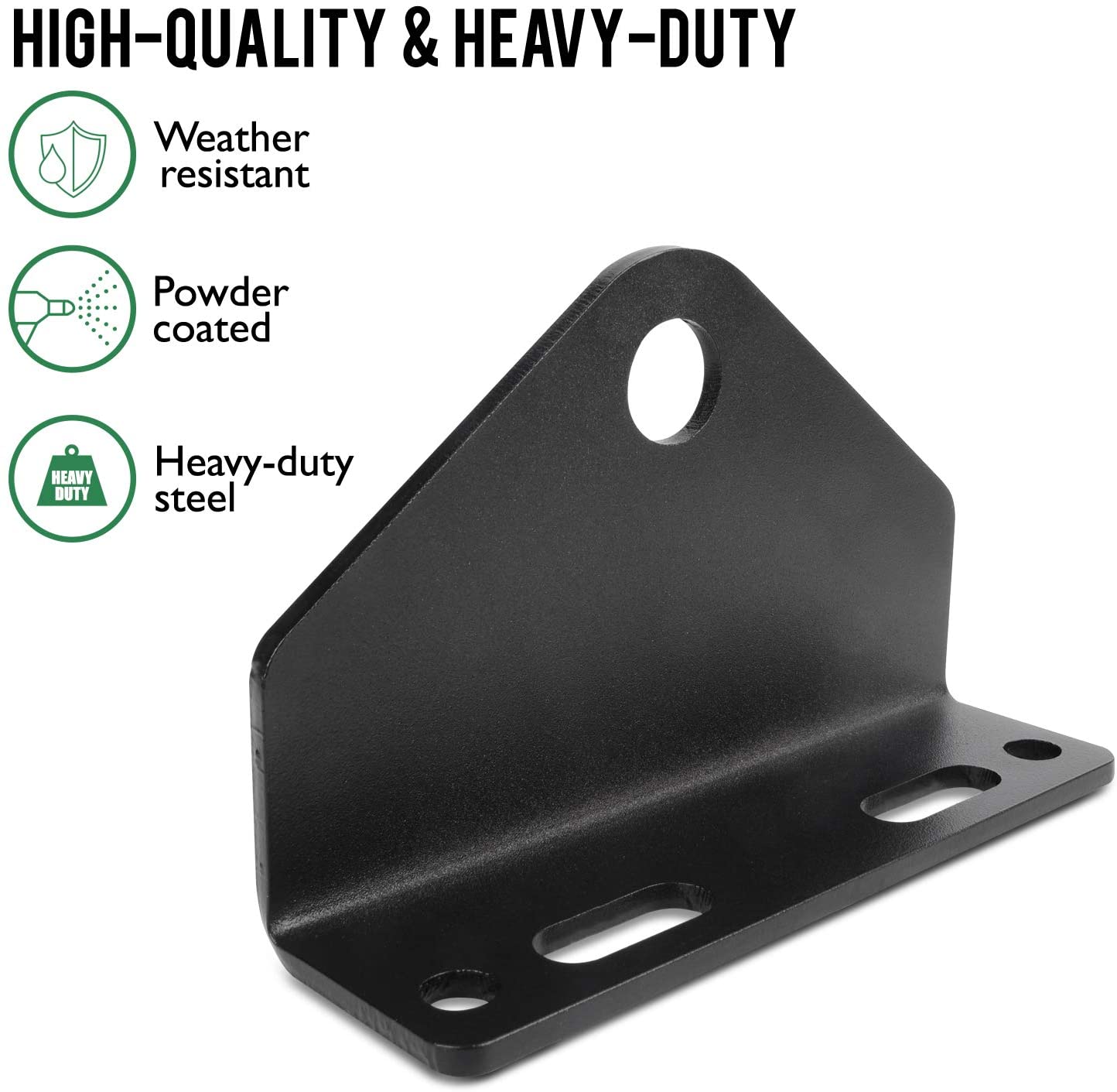 Carbon Steel Heavy Duty Universal Zero Turn Lawn Mower Trailer Hitch Adapter Bracket Receiver