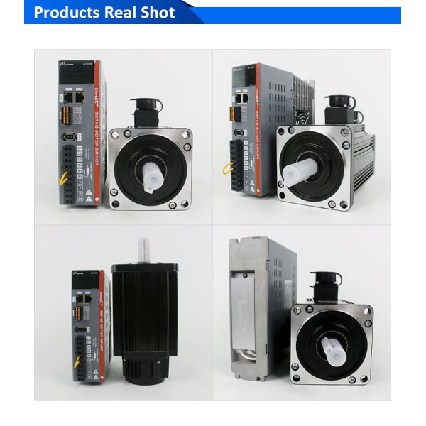 Lichuan AC Servo Motor Drivers Kit LC30E Series 5.0N.m 1.5KW 220V 5.0/6.0A 3000RPM IP65