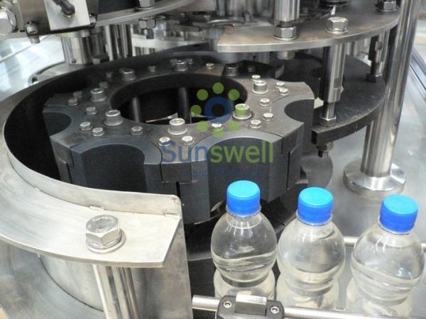 24 heads RO, pure automatic water bottling filling machines, liquid filler machinery