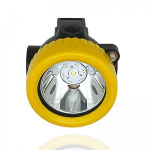 China IP67 Coal Miner Hard Hat Light LED Underground Cap Lamp Rechargeable 5000 Lux on sale