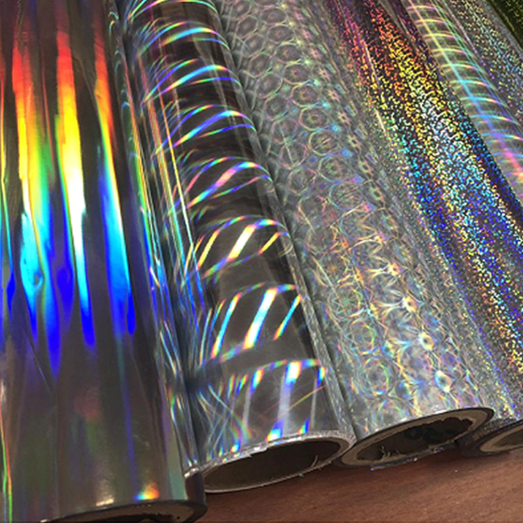 Customized Packaging Film Patterns Laser Hologram Gift Box Lamination Hologram Film