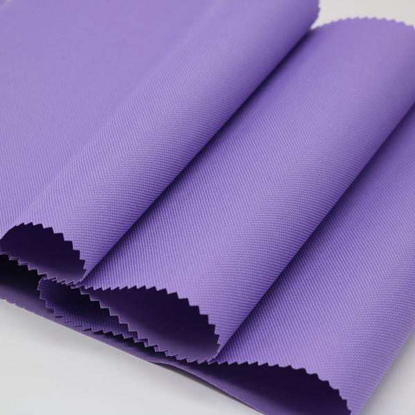 Plain 300D Polyester Oxford Fabric PVC Coated For Umbrella