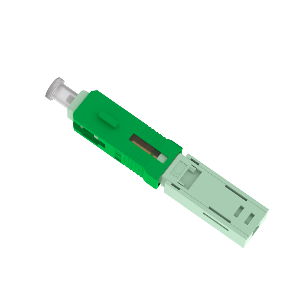 Simplex SC APC Fiber Optic Fast Connector 5 Used for Wired LAN Network Field Assembly