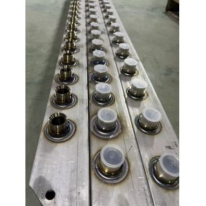 Automatic welding equipment for mining machine liquid cooled pipelines