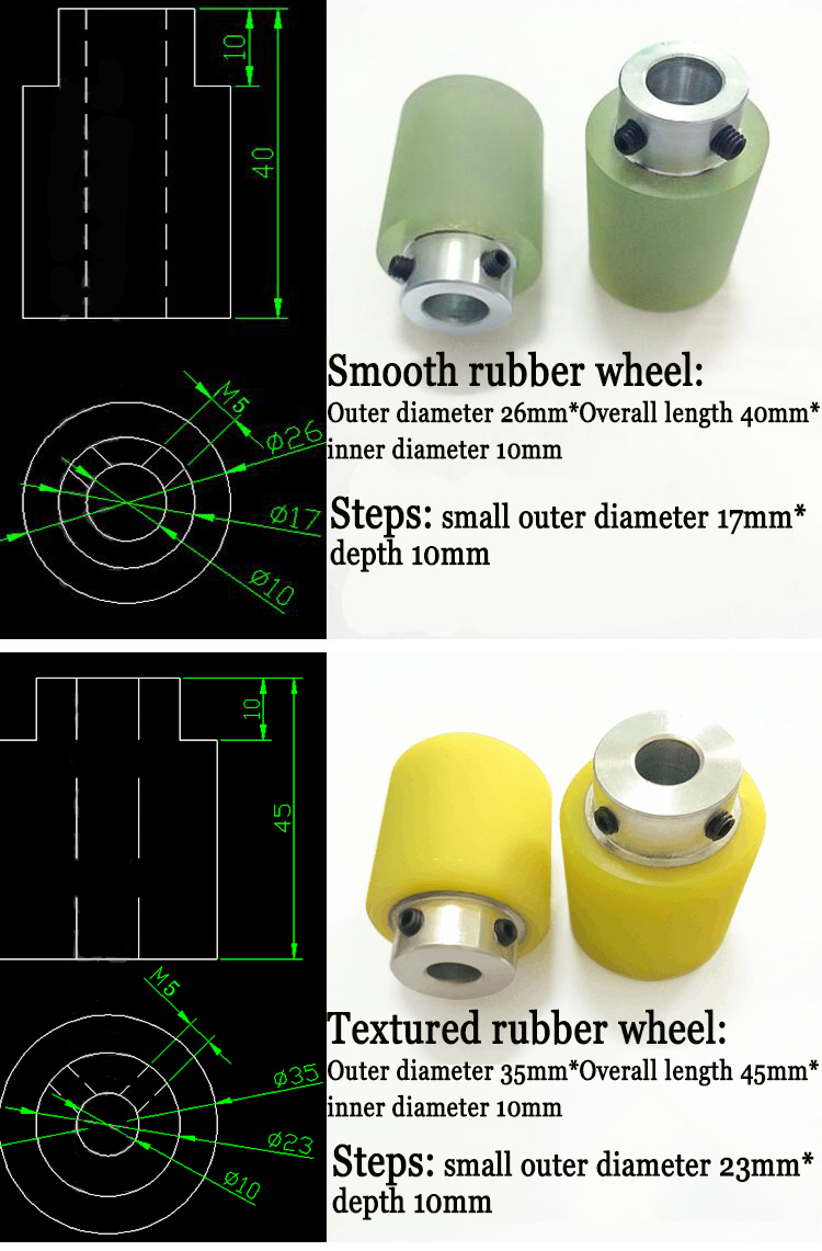 Customized Wire Stripping Machine Steel Wheels YH-50 for Long-Lasting Stripping 0.3KG