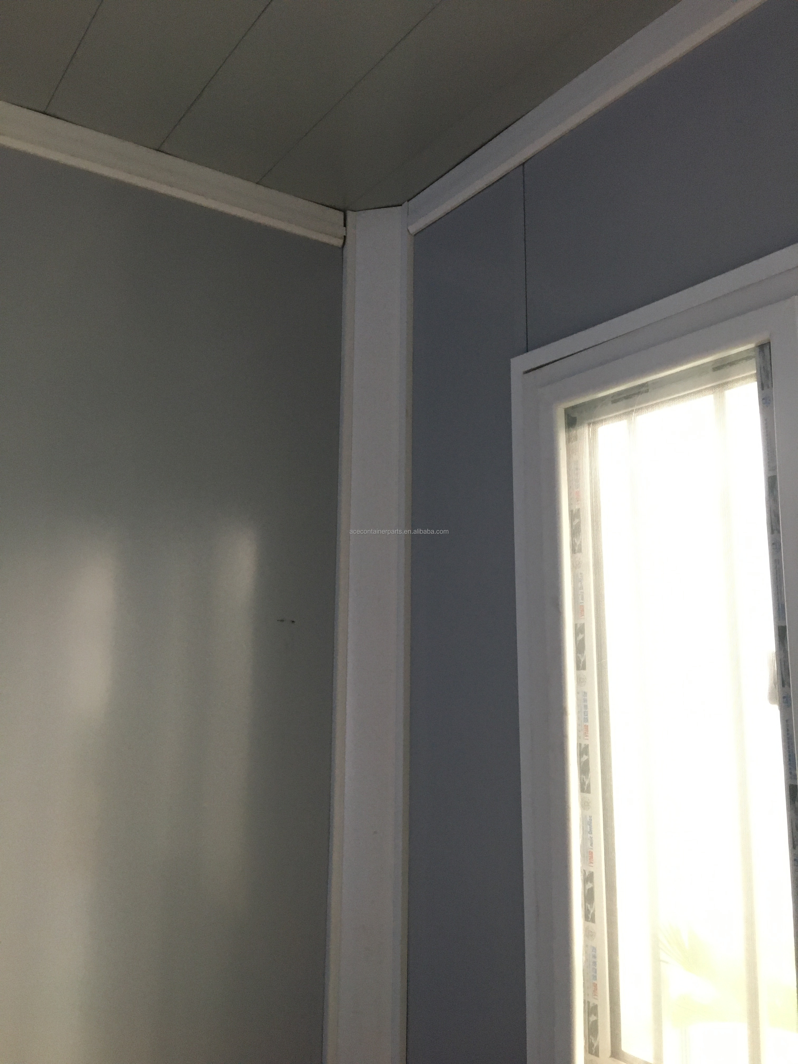 1 Door 3m 6m 7m Length Quick Made Easy Build Assembly 20ft Flat Pack Container House Office with Optional Toilet and Shower