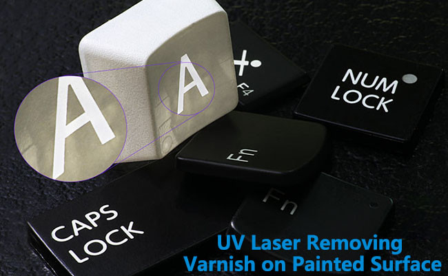 5W UV Laser Marking Remover Paint Removal for Plastic , Glass , Metal