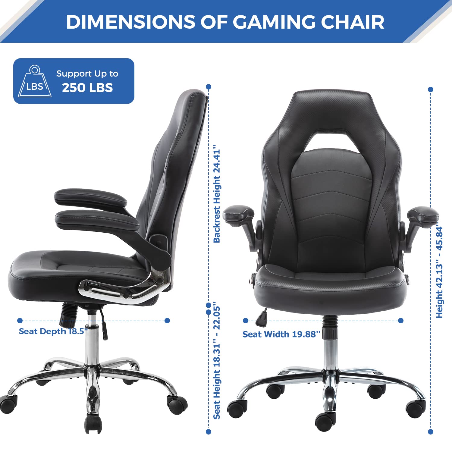 Swivel Style Customized Color Ergonomic Gaming Chair with Lumbar Support from ALINUNU