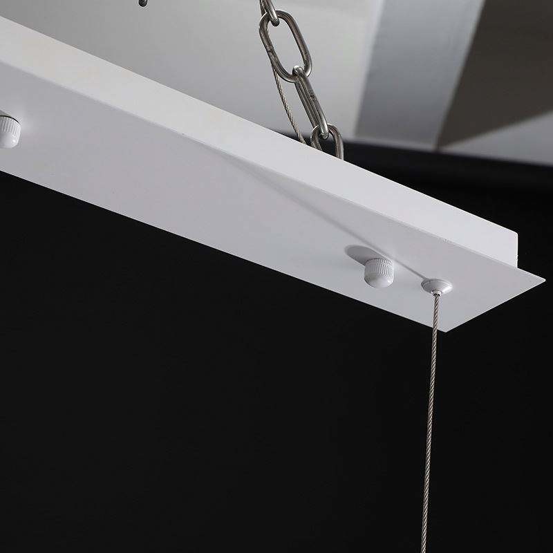 Modern Chromium Dining Table Pendant Chandelier Lights Rustproof Custom Size