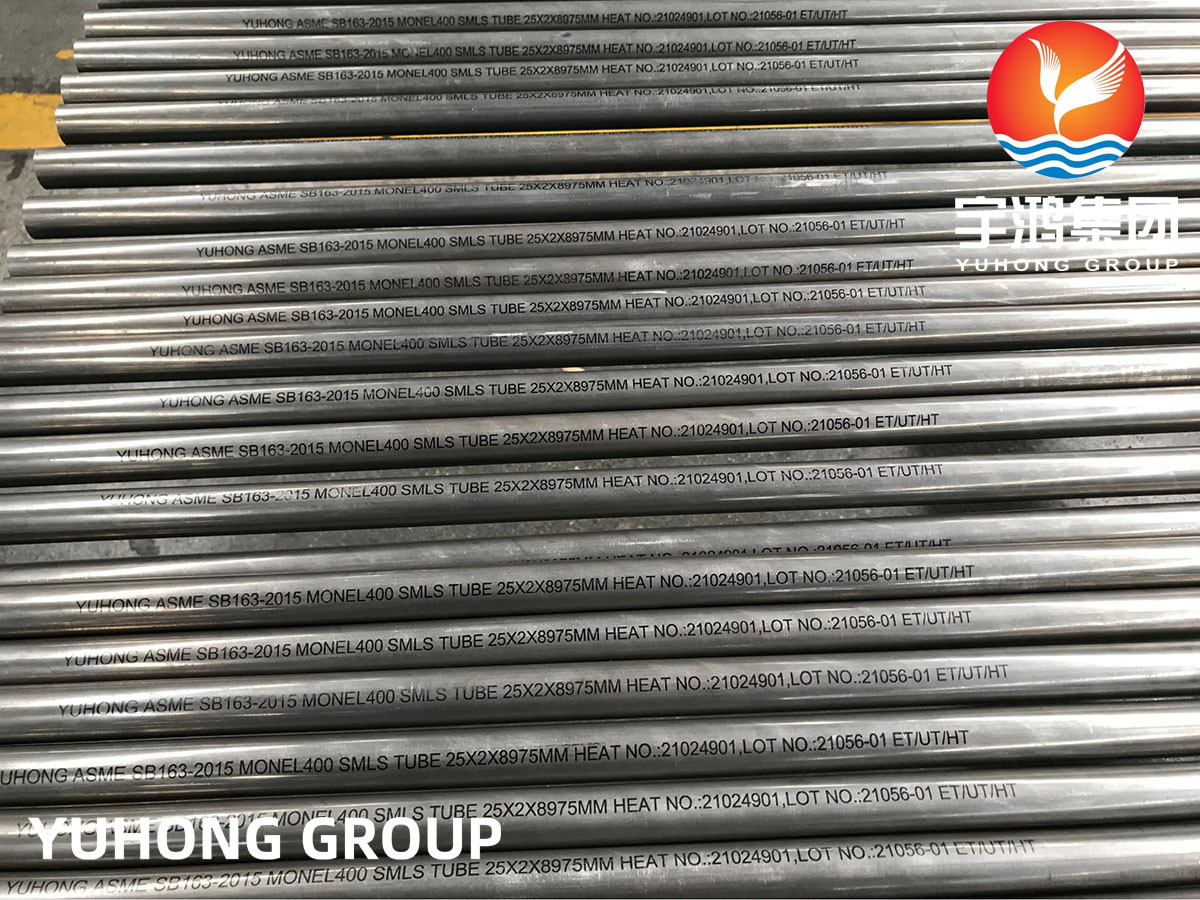 NICKEL ALLOY PIPE ASTM B163/ B165 MONEL 400 / 2.4360 , MONEL K500 / 2.4375