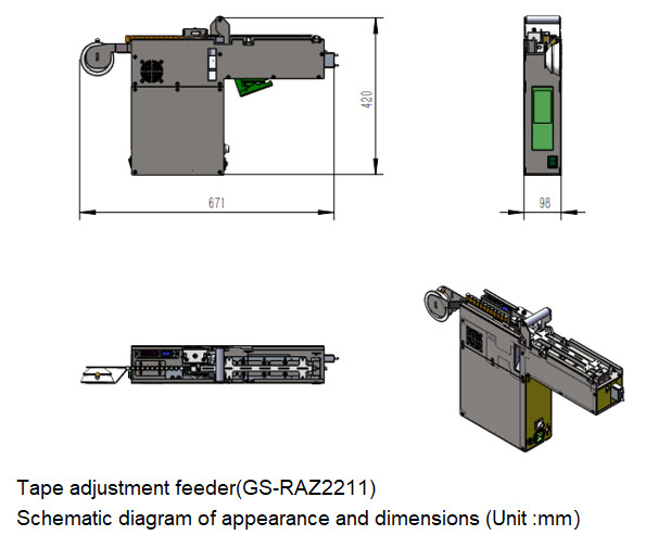 Tape Adjustment Feeder(GS-RAZ2211)