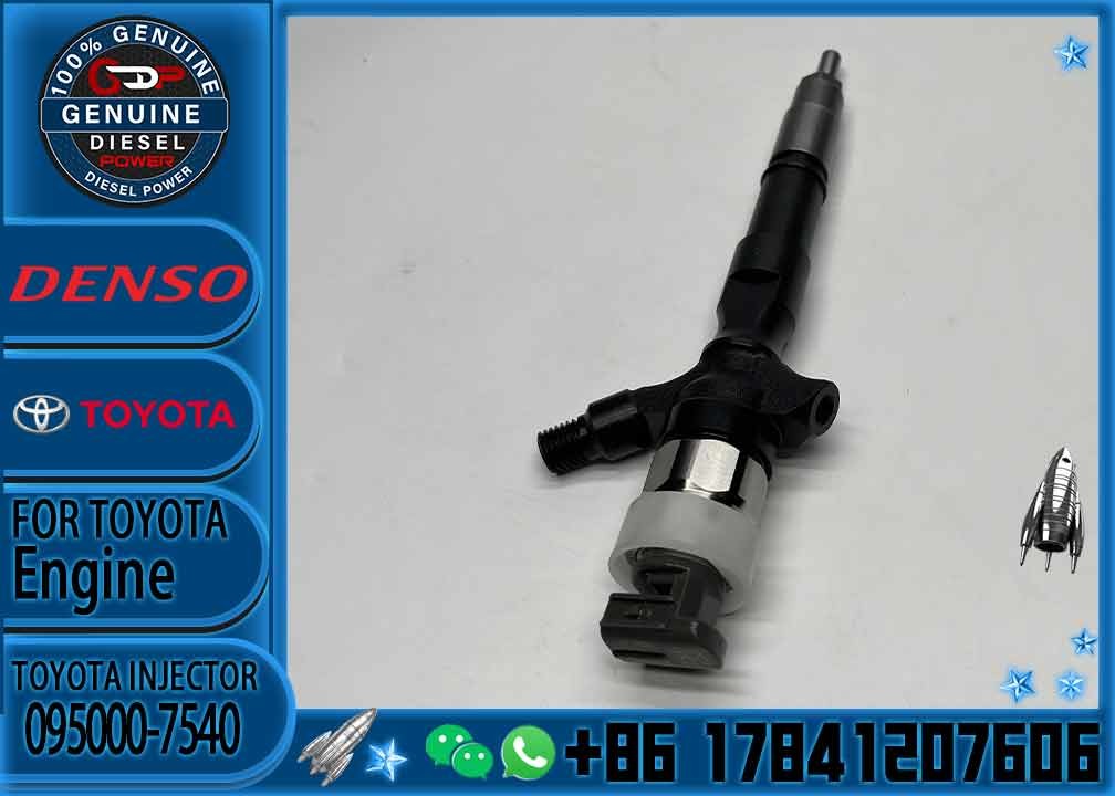 High Quality Common Rail Engine Accessories Fuel Injector 23670-30280 23670-39316 095000-7540