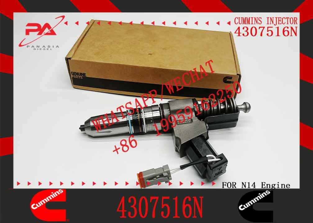 Remanufactured Quality N14 Series Fuel Injector Assy 3087733 injector part NO. 4307516N 3411767 all on sale