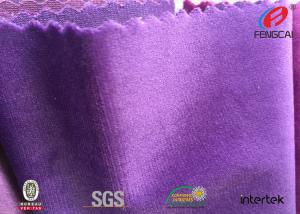 China Shiny Holland Silk Velvet Fabric , Custom Printed Stretch Velvet Fabric on sale