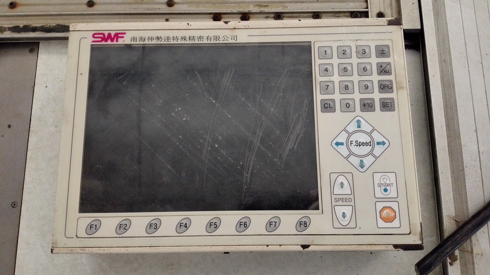 Multi Thread Embroidery Machine Second Hand SWF 850rpm Work Speed