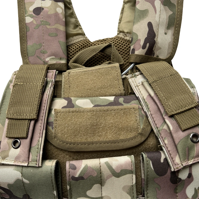 Camouflage Safety Bulletproof Vest with Molle System