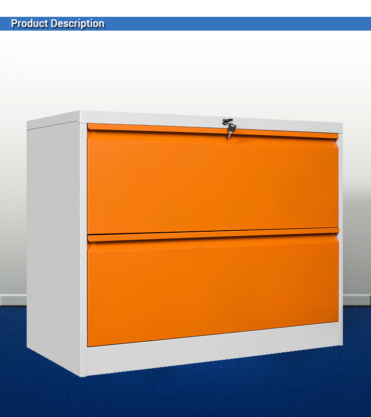 0.092 CBM 900mm Width File Hanger 2 Drawer Cabinet
