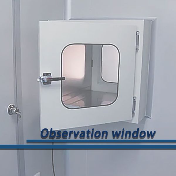 Customized Size Pass Box Static In Pharma Lab Static And Dynamic Transfer Window