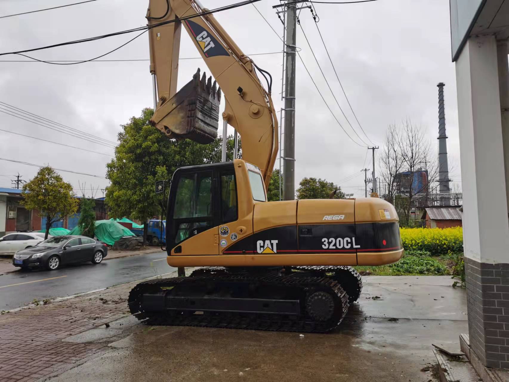South America Market Good Condition Used Crawler Excavator Strong Construction Machine