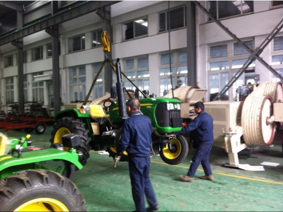Five Ton Dual Bull Wheel Powered Diesel Winch For Pulling And Tensioning Lines